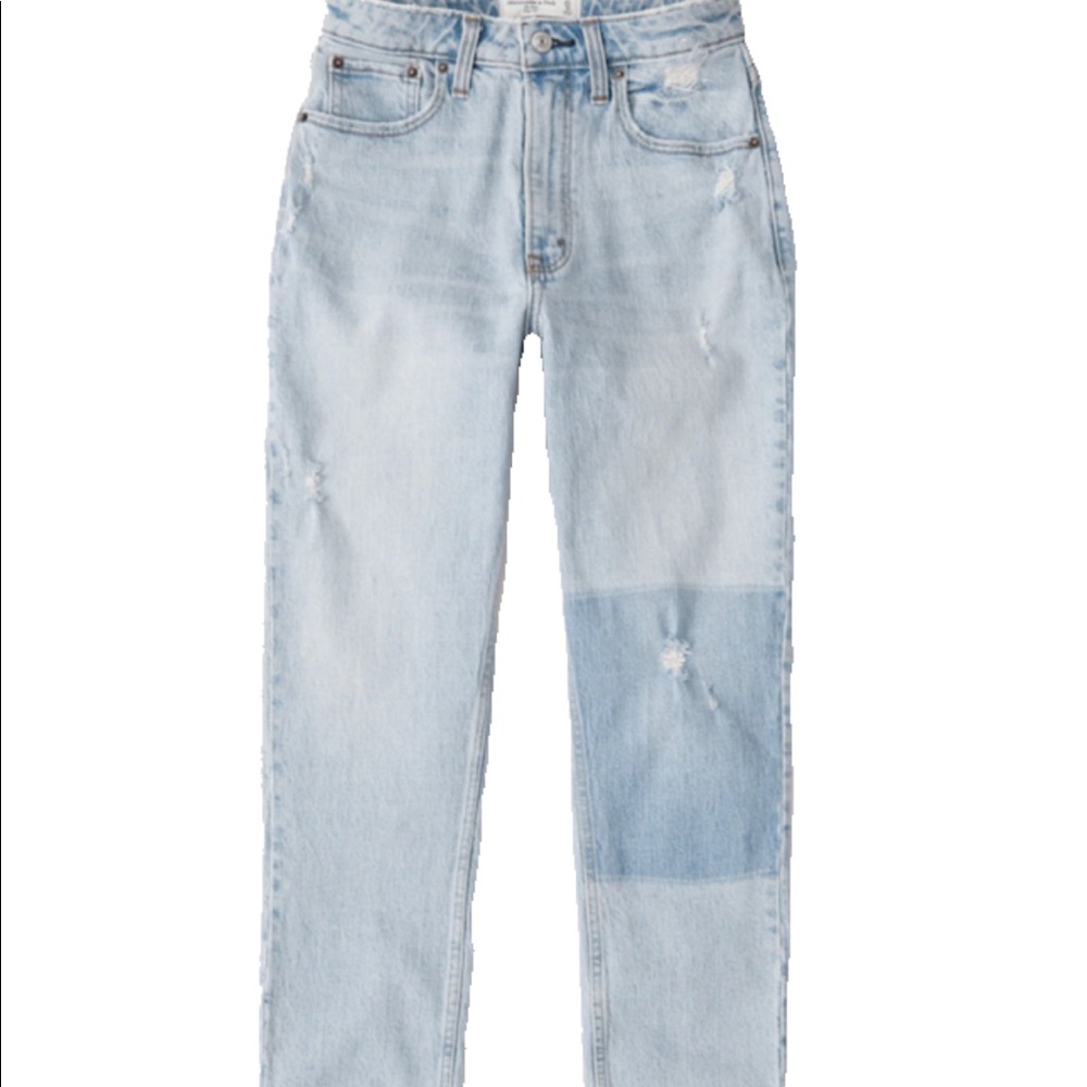 Abercrombie Curve Love High Rise Mom Jean